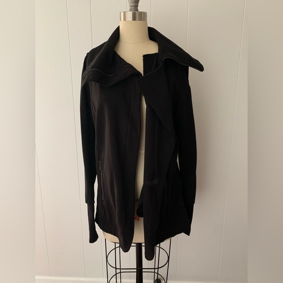 Liverpool Asymmetrical Super Stretch Ponte Jacket - Picture 2 of 7